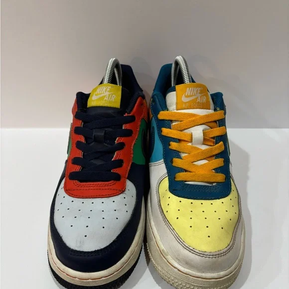 Nike Multicolor Air Force 1 Sneakers size 7 - Picture 2 of 9